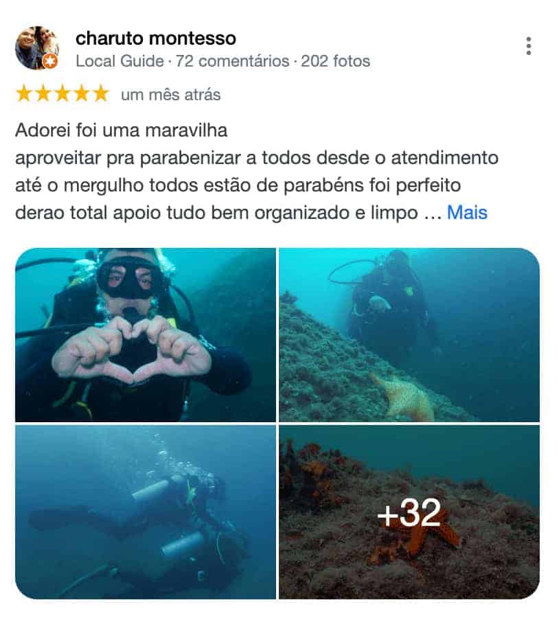 comentarios de buceo 2
