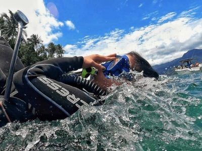Mergulhador em Ilhabela